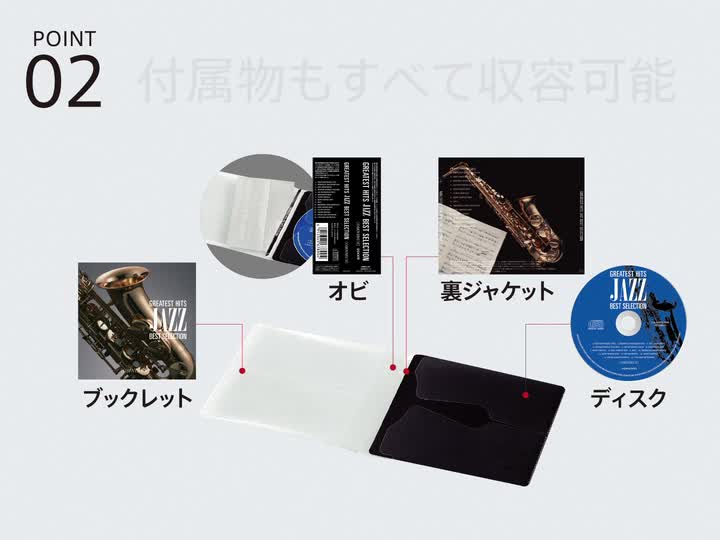 Amazon.co.jp：コクヨ CD/DVD用ソフトケース MEDIA PASS 高透明 1枚